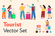 Tourist Vector Set, a Duotone Icon by Brickclay (Thumbnail 1 of 6)