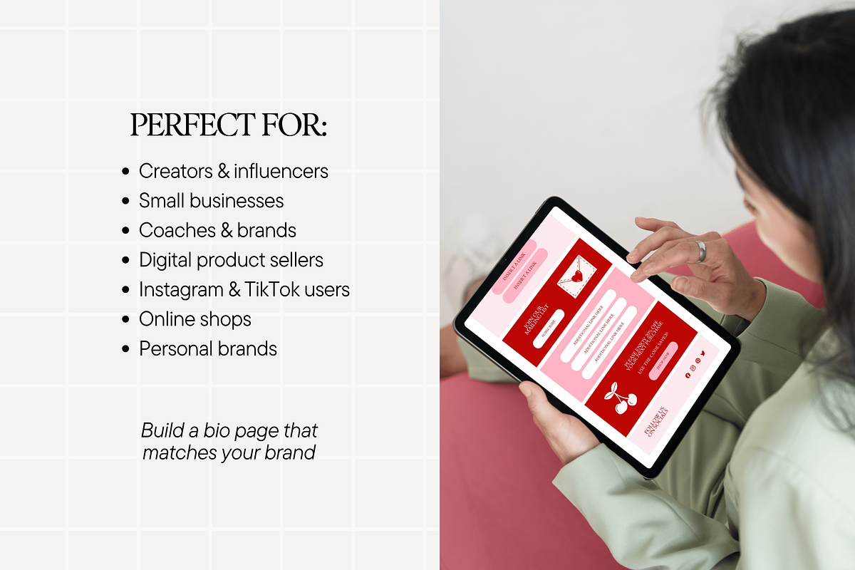 Canva Link In Bio Template, a Landing Page Template by Anna Design Studio (Photo 6 of 11)
