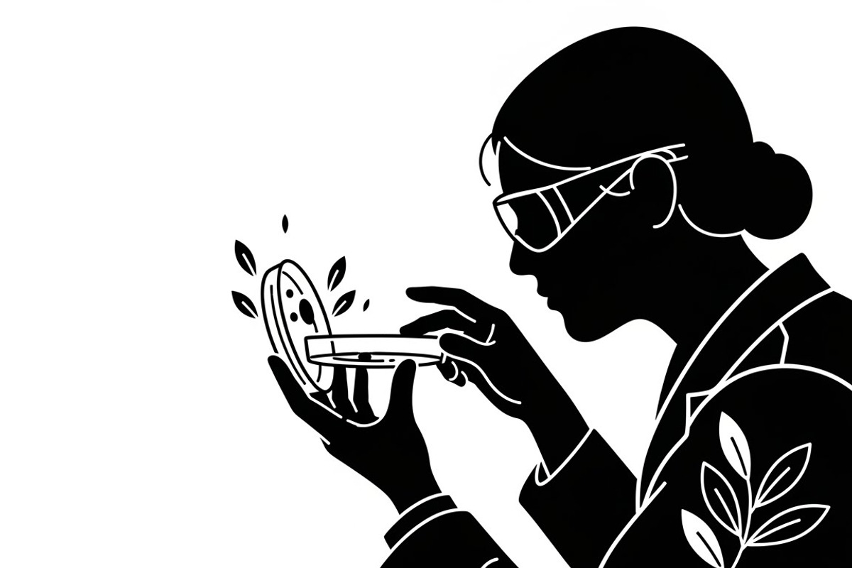 This Scientist Lab Silhouettes, an Illustration by Amazin_art (Photo 21 of 31)