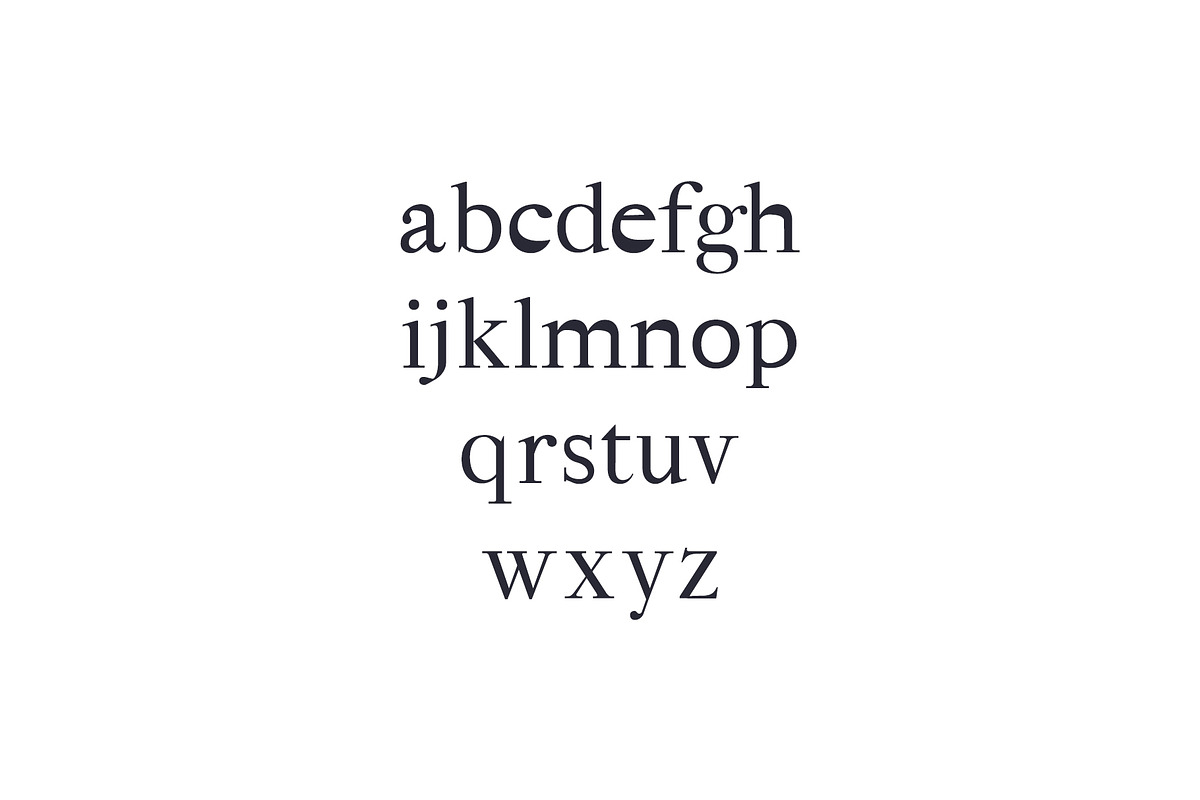 Hagito Serif Font Family Pack preview 3