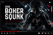 Dhypan a Futuristic Font, a Sans Serif Font by Bayuktx (Thumbnail 2 of 8)