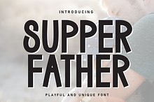 Supper Father | Script Font