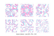 Organic Seamless Swirl Patterns, a Pattern Graphic by Declipo Patt (Thumbnail 4 of 9)