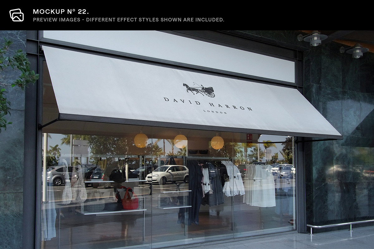 30 Signs & Facade Logo Mockups - V4, an Advertising Mockup by Asylab (Photo 29 of 38)