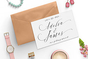 Shanti Script, a Script Font by Areatype (Thumbnail 4 of 8)