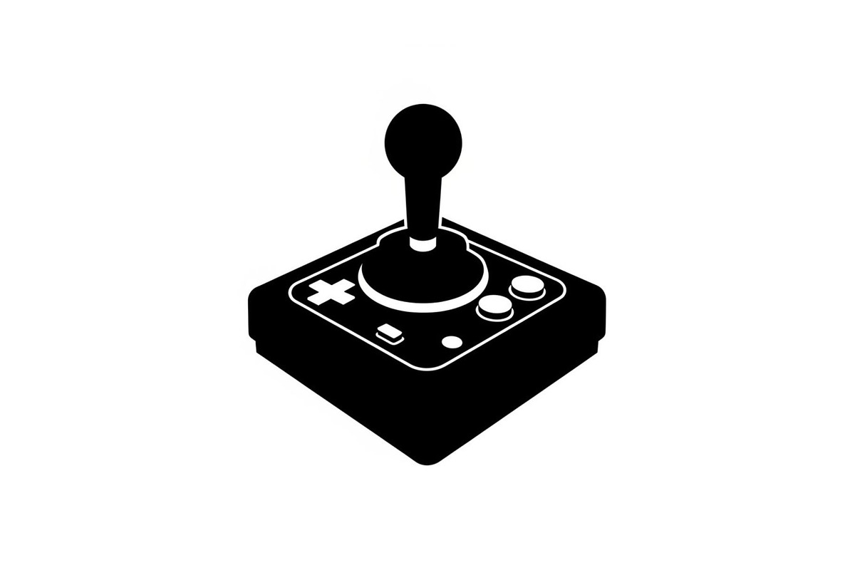 50 Retro Gaming Joystick Vector Bund, an Illustration by Creativeshirt (Photo 39 of 51)