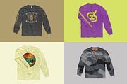 Long Sleeve T-shirt Mockups, a Shirt Mockup by Komet & Flicker (Thumbnail 8 of 12)