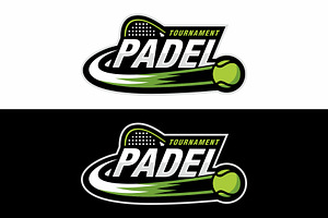 Padel logo icon design, a Branding & Logo Template by swarnstudio
