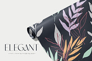 Hand Drawn Floral, Geo, & Abstract, a Texture Illustration by 7th Avenue Designs (Thumbnail 43 of 54)