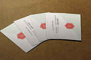 Retro/Vintage Style Business Card V1, a Business Card Template by PSD Storm (Thumbnail 4 of 5)