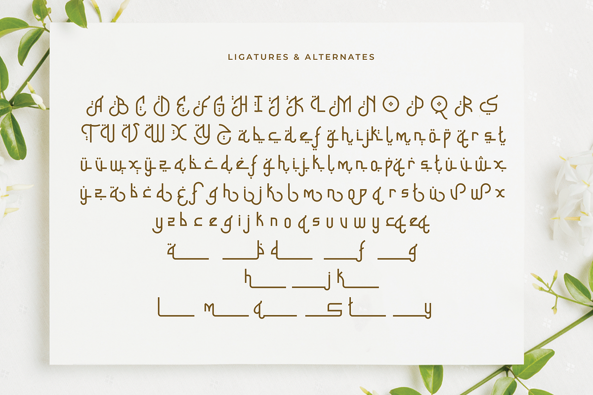 Shabyan - Fresh Arabic Style Font, a Handwritten Font by overlaytemplates (Photo 5 of 5)