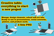 Real Brush Marker Mockup, a Pens & Pencil Mockup by Tempera (Thumbnail 1 of 3)