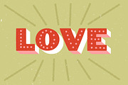 Lunt DISPLAY sans serif RETRO font, a Font by Auvrea Studio (Thumbnail 5 of 6)