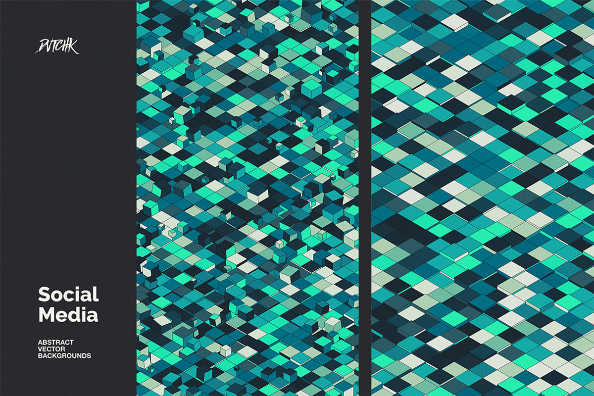 Social Media Vector Backgrounds V 02, a Background Graphic by dvtchk (Photo 10 of 10)