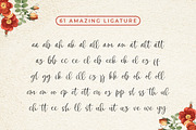 Hollidely | a handwritten script, a Script Font by Beautypes (Thumbnail 7 of 10)