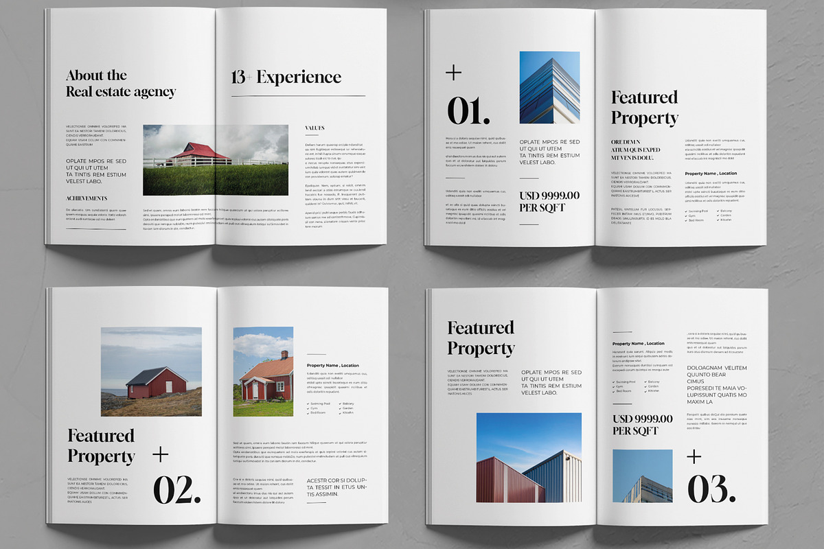 Real Estate Brochure Template, a Brochure Template by MightyDesign (Photo 3 of 8)