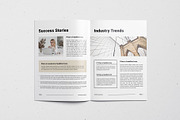 Newsletter Template / Ms Word, a Magazine Template by Creativity-Design (Thumbnail 3 of 7)