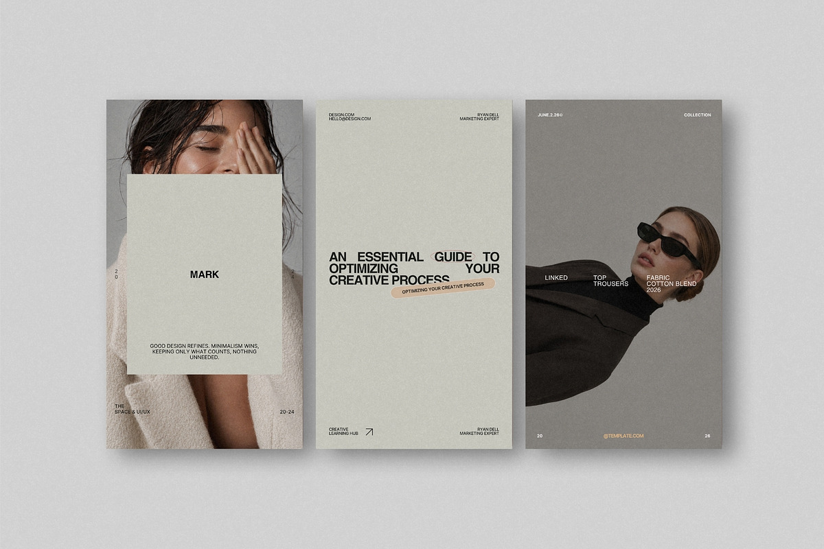 ZAVI | Instagram STORIES Bundle, a Social Media Template by The Aesthetic Studio (Photo 9 of 10)