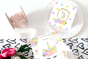 Magical unicorn clipart, an Illustration by heyiamalice (Thumbnail 12 of 12)