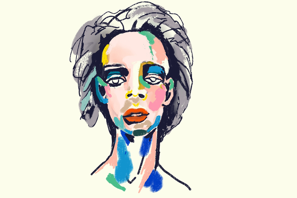 Oil Pastel Crayons Procreate Brushes, a Brush Add-On by Faber Co. (Photo 8 of 8)