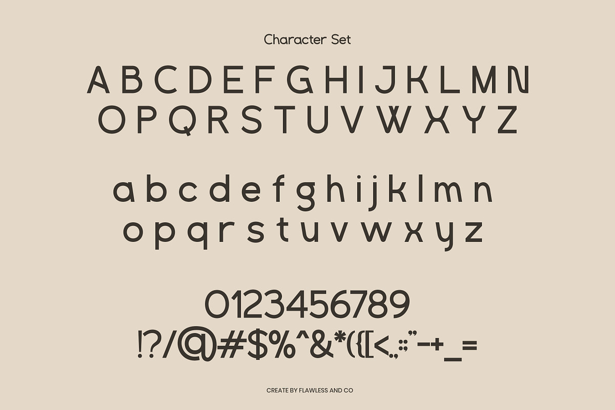 Modbee - Sans Serif Logo Font, a Sans Serif Font by Flawless And Co (Photo 10 of 10)