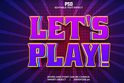 Let's play Editable Psd Text Effect, a Layer Style Add-On by bdrobin (Thumbnail 2 of 2)