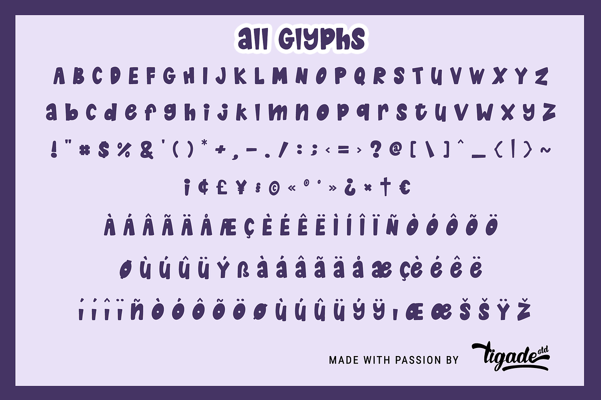 Little Paws | Adorable Cat & Dog, a Font by Tigadestd Type (Photo 8 of 8)