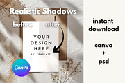 5x7 Invitation Mockup for Canva, a Mockup by PhoebeCreates (Thumbnail 3 of 3)