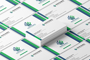 Clean, Modern Business card, a Business Card Template by Graphic Origin (Thumbnail 2 of 2)