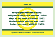 Lemonade Cute Display Font, a Sans Serif Font by alpercakici (Thumbnail 10 of 12)