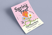 Spring Festival Event Flyer, a Flyer Template by Guuver (Thumbnail 2 of 3)