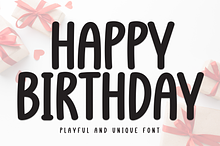 Happy Birthday | Script Font