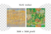 Kids Crayon Forest Seasons Seamless, a Pattern Graphic by Lucyinyourheart (Thumbnail 3 of 10)