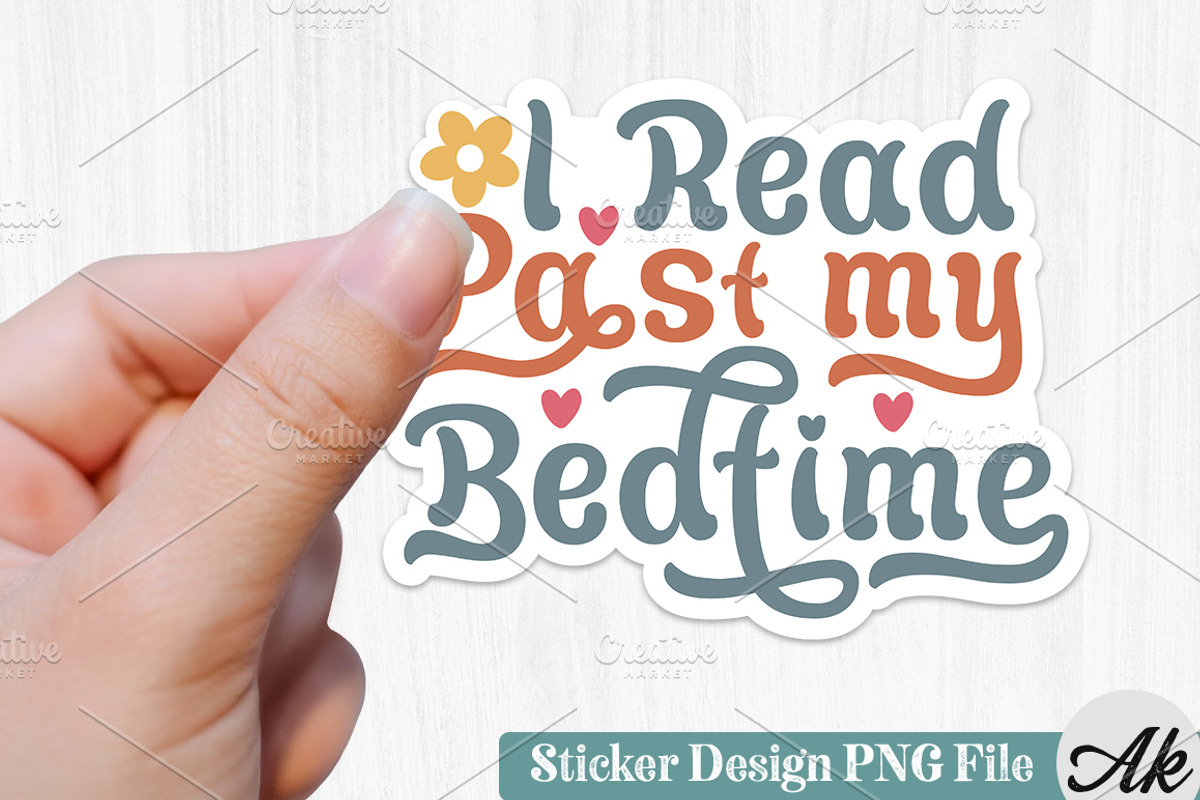 Book Lover Sticker Bundle,PNG File,, a Graphic by akazaddesign (Photo 6 of 11)