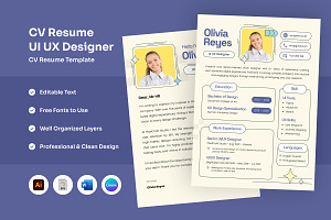 Minimal CV for Tech Careers, a Resume Template by twinstd