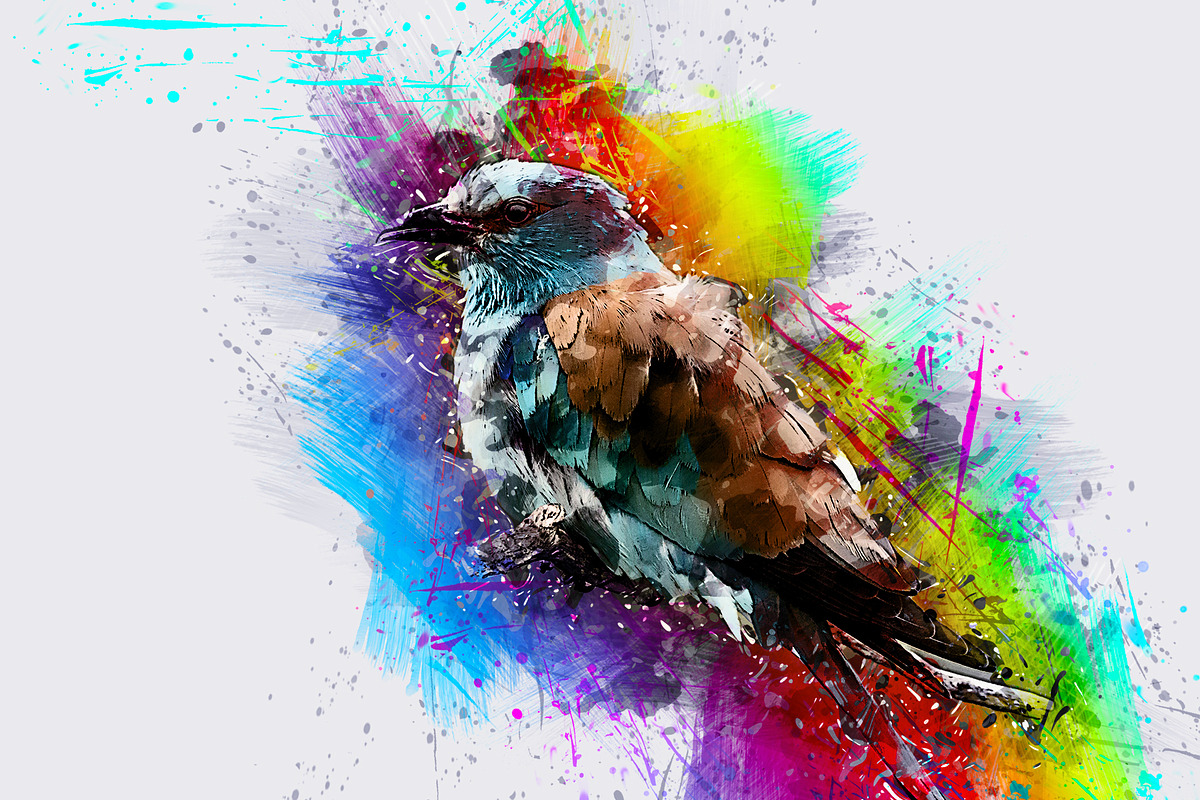 Paint Photoshop Action, an Action Add-On by MRI STUDIO (Photo 8 of 19)