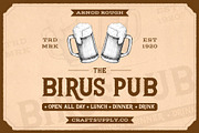 Arnod Rough, a Serif Font by Craft Supply Co. (Thumbnail 3 of 8)