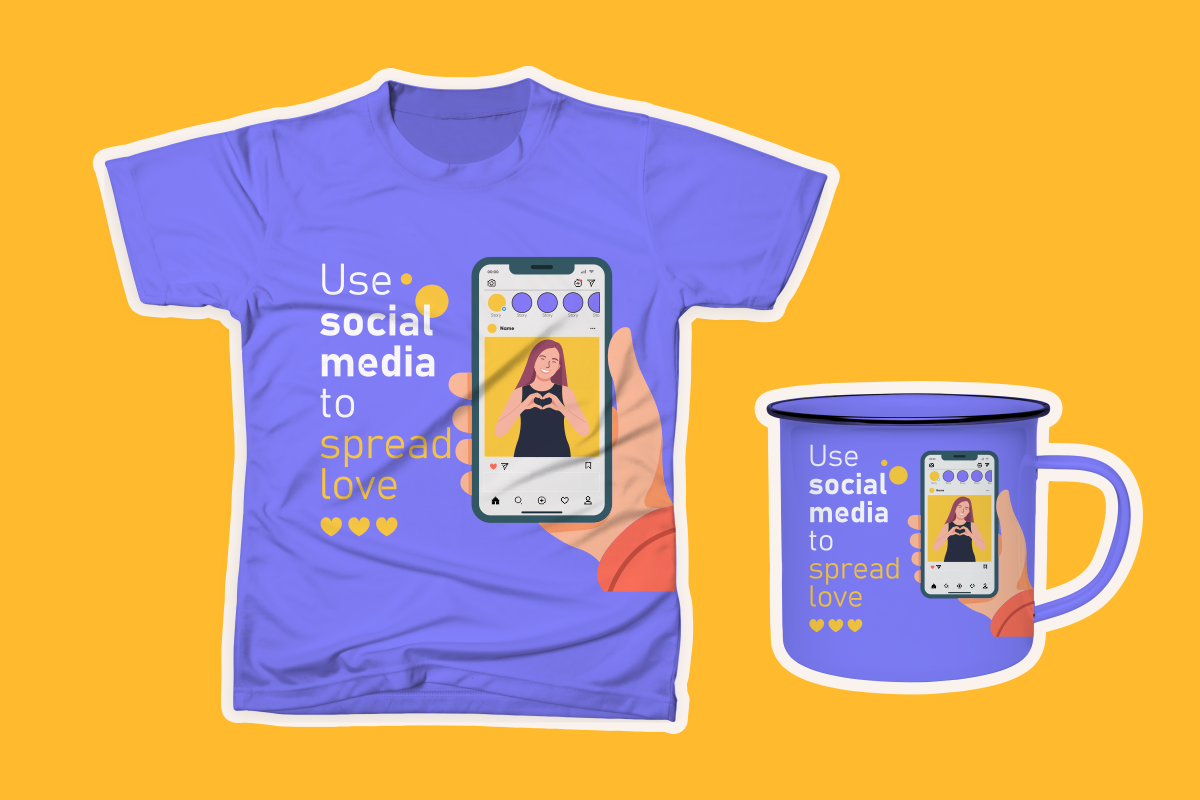 Social Media Campaign Smartphone, an Object Graphic by Mangustudio (Photo 2 of 3)