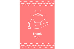 Being thankful for everything card, a Flyer Template by IMG Visuals