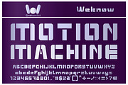 Extra Machine font, a Font by weknow (Thumbnail 3 of 5)