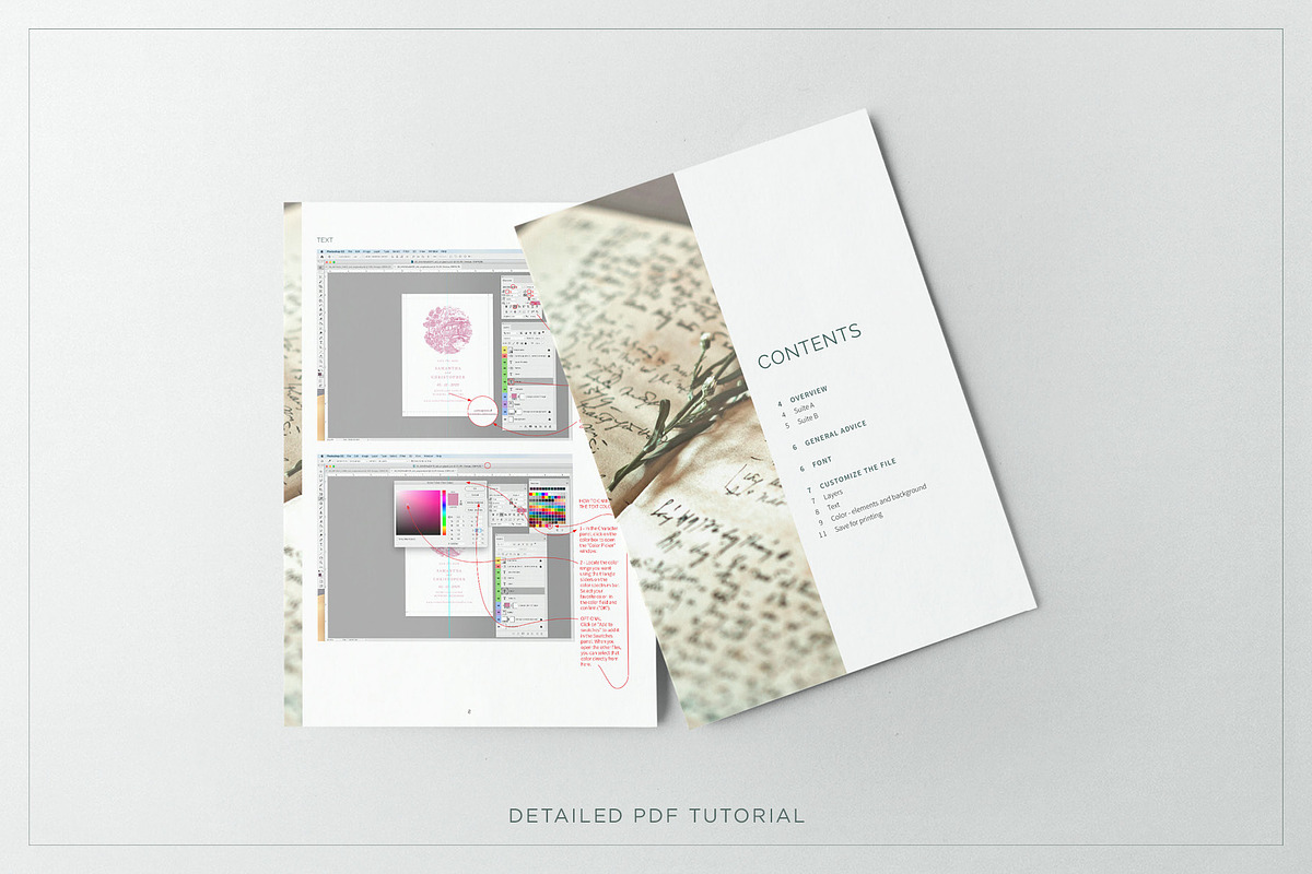Roman épistolaire Wedding Suite, an Invitation Template by volume 1 visual design (Photo 23 of 28)