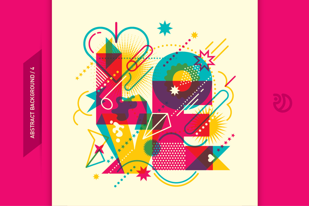 Youthful abstract backgrounds, an Illustration by Radoman (Photo 5 of 7)