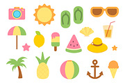Summer themed icon collection, a Solid Icon by Saba Vector (Thumbnail 2 of 2)