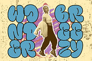 Tlooper Gump - Bubble Graffiti Style, a Sans Serif Font by RagamKata (Thumbnail 3 of 12)