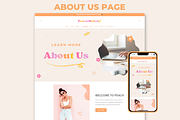 Peach Melody Boutique Shopify Theme, a Shopify Template by Websiteboy (Thumbnail 2 of 10)