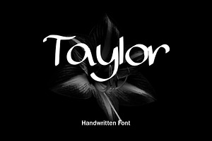 Taylor Handwritten Font