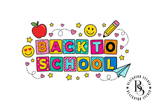 Back To School Png, an Education Illustration by Black Bird Studio