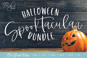Spooktacular Halloween SVG Bundle