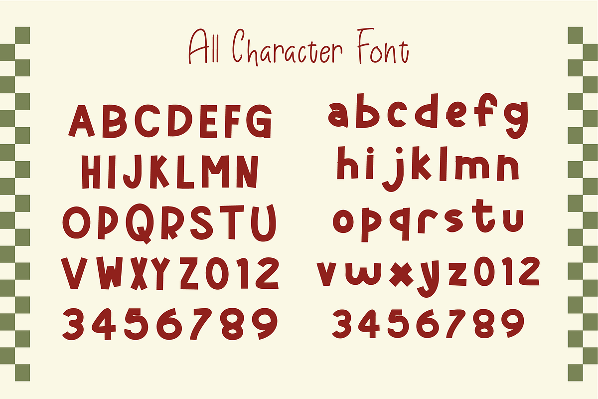Undercoral -Playful Handwritten Font, a Handwritten Font by Berdansabersama (Photo 2 of 8)
