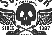 VECTOR SET OF 12X ROCK&ROLL GRAPHICS, an Illustration by ulasokuyucu (Thumbnail 12 of 13)
